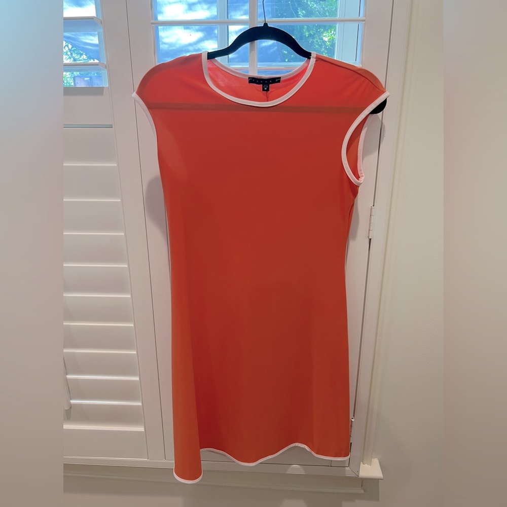 Orange summer dress